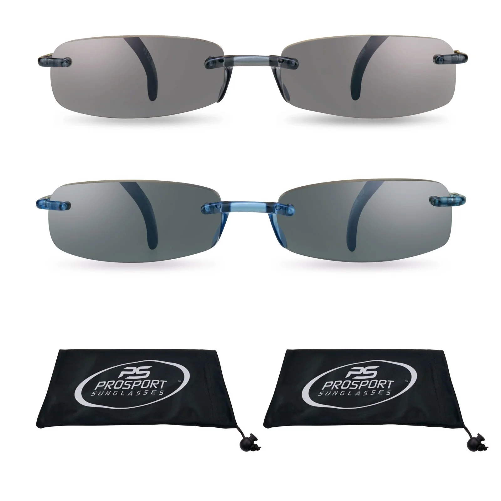 Sun Readers Thin Full Lens Tinted Reading Sunglasses Rimless Small Light Weight 3