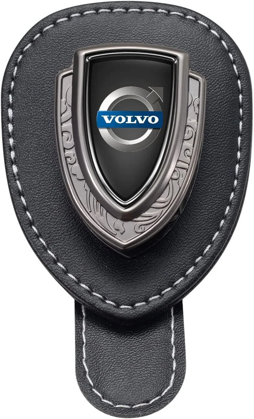 sun visor eyeglass holder for volvo