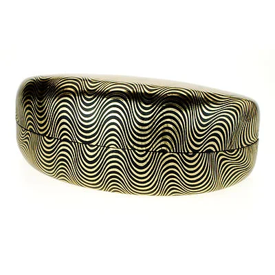 Sunglasses & Eyeglasses Protective Case Wavy Pattern Hardcase