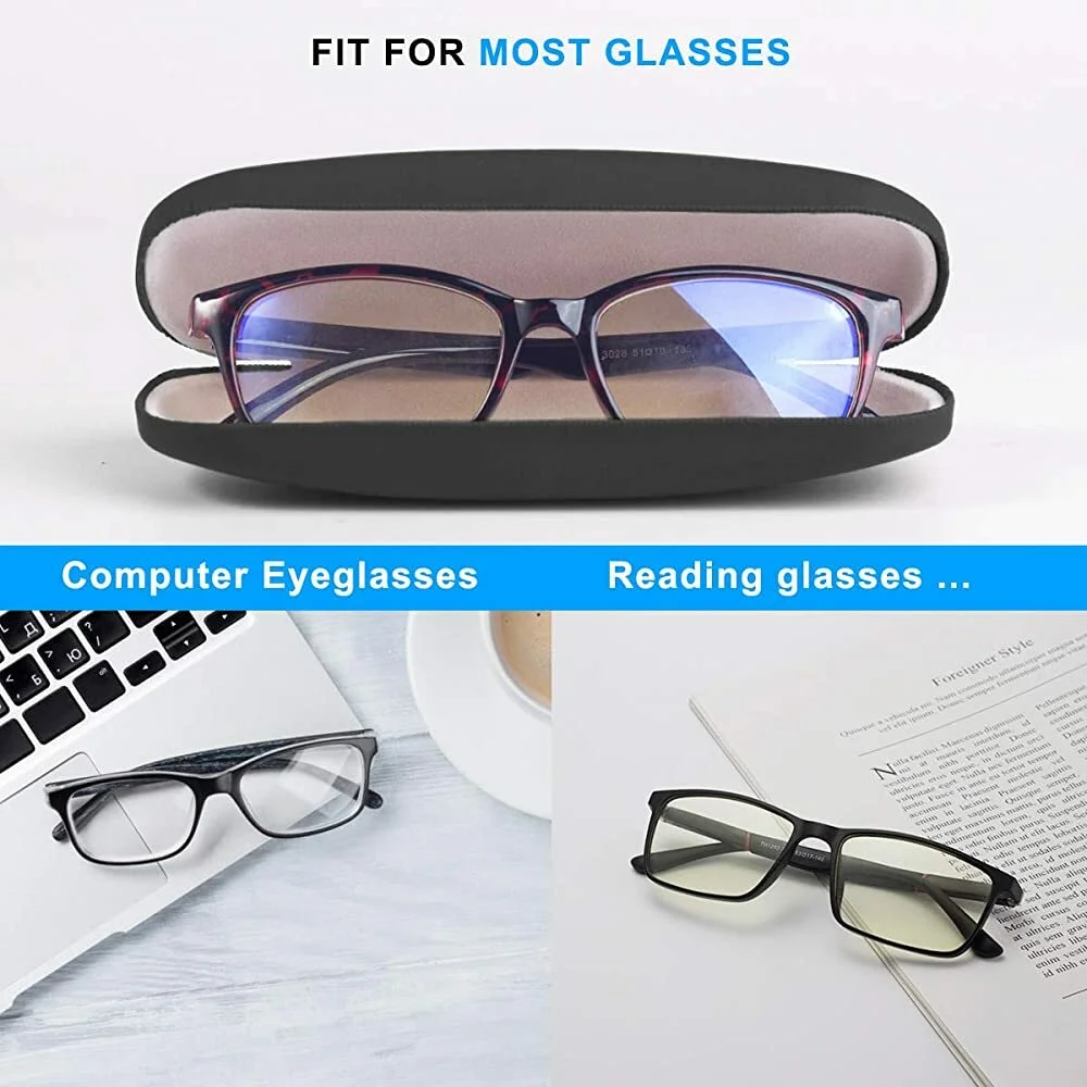 Sunglasses Hard Case Reading Glasses Eyeglasses Shell Travel Clam Shell Portable 2