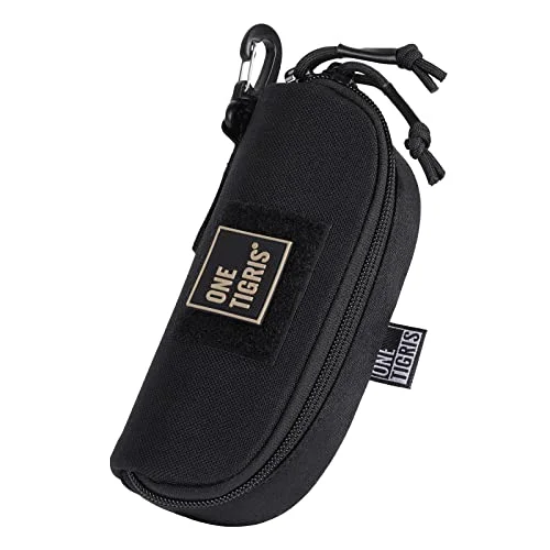 Sunglasses Hard Case Tactical Eyeglasses Sturdy Carrying Case with Belt Clip