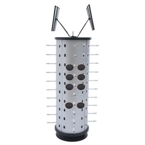 Sunglasses Rotating Display Stand Rack Holder Commercial w/ Mirror For 40 Pairs 4