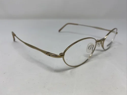 SUNLITES EYEGLASSES FRAME 1206 HOLD 50-20-140 GOLD FULL RIM UA62 2