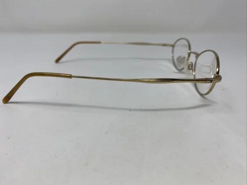 SUNLITES EYEGLASSES FRAME 1206 HOLD 50-20-140 GOLD FULL RIM UA62 3