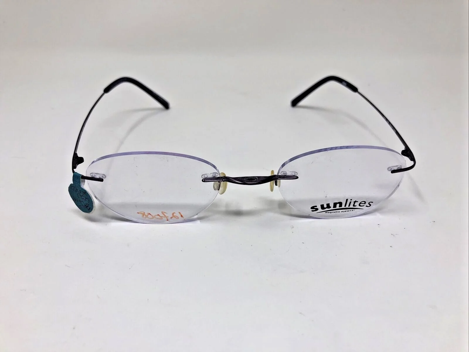SUNLITES MODEL 1223 10/4 LILAC purple rimless eyeglasses -292