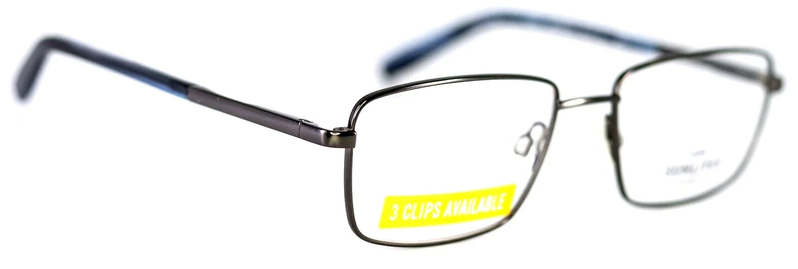 SUNLITES SL4025 033 Gunmetal Mens Rectangular Full Rim Eyeglasses 53-17-140 3