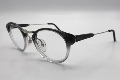 Super by RetroSuperFuture Panama 821 0T Eyeglasses Faded Grey Crystal 45mm 2