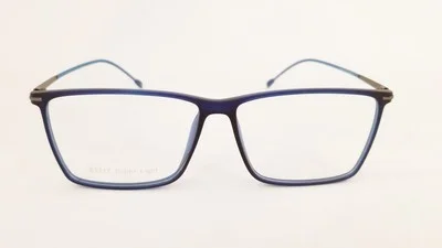 SUPER LIGHT S1717 eyeglasses Frame C1 Matte Blue 55mm MEN Light Weight