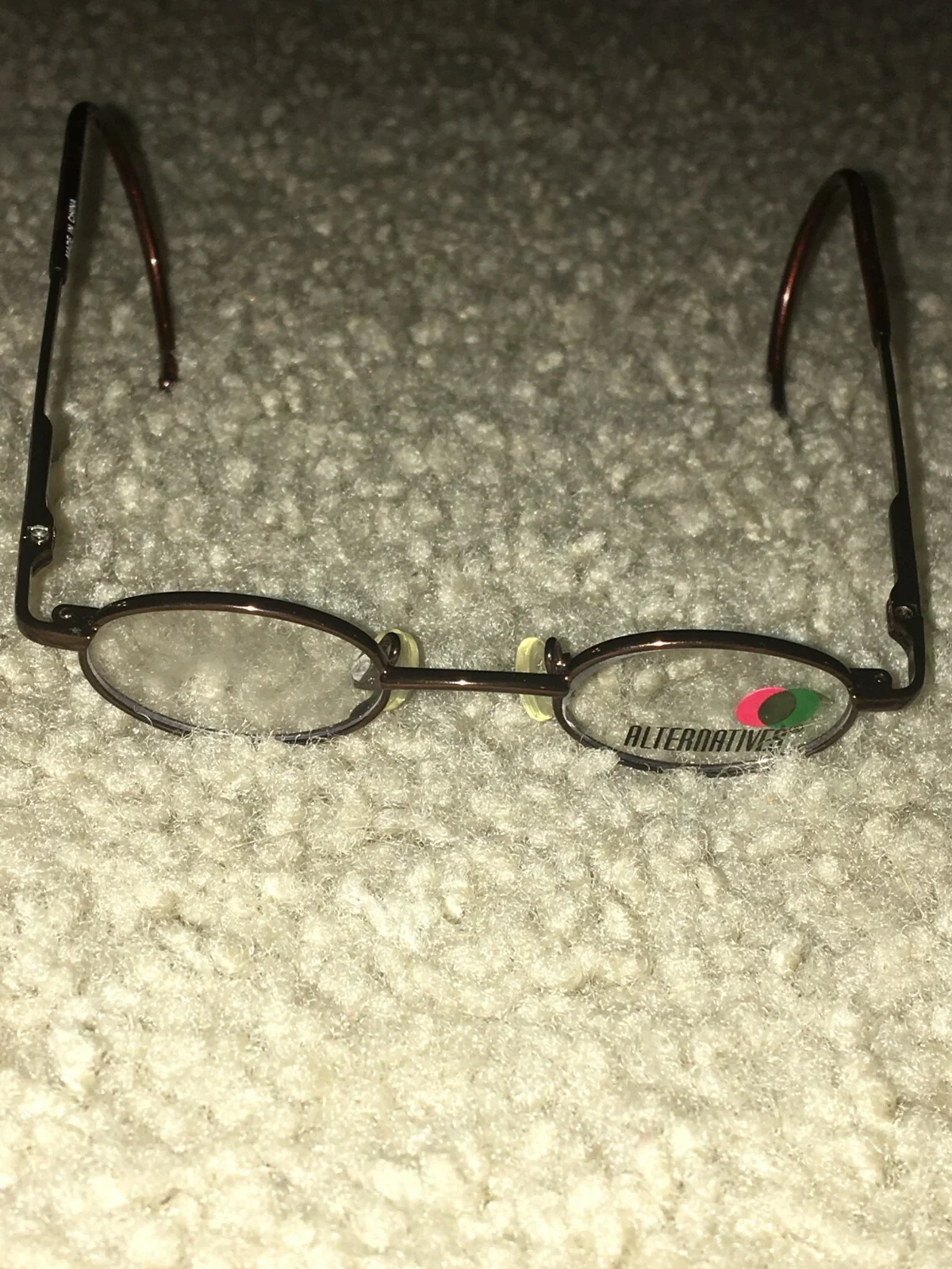 super small INFANT EYEGLASS FRAMES w/ CABLE TEMPLES 32-16-110 Europa cute! 2
