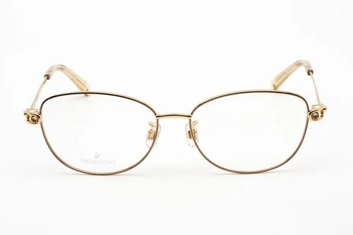 SWAROVSKI SK5403D-030-53 Eyeglasses Size 55mm 15mm 140mm Gold Women 2
