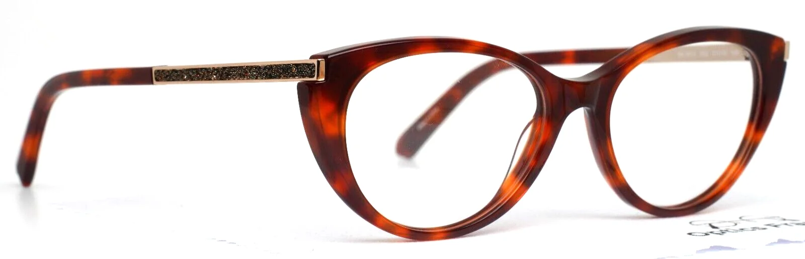 SWAROVSKI SK5413 052 Dark Havana Womens Teardrop Eyeglasses 51-16-145 B:39 3