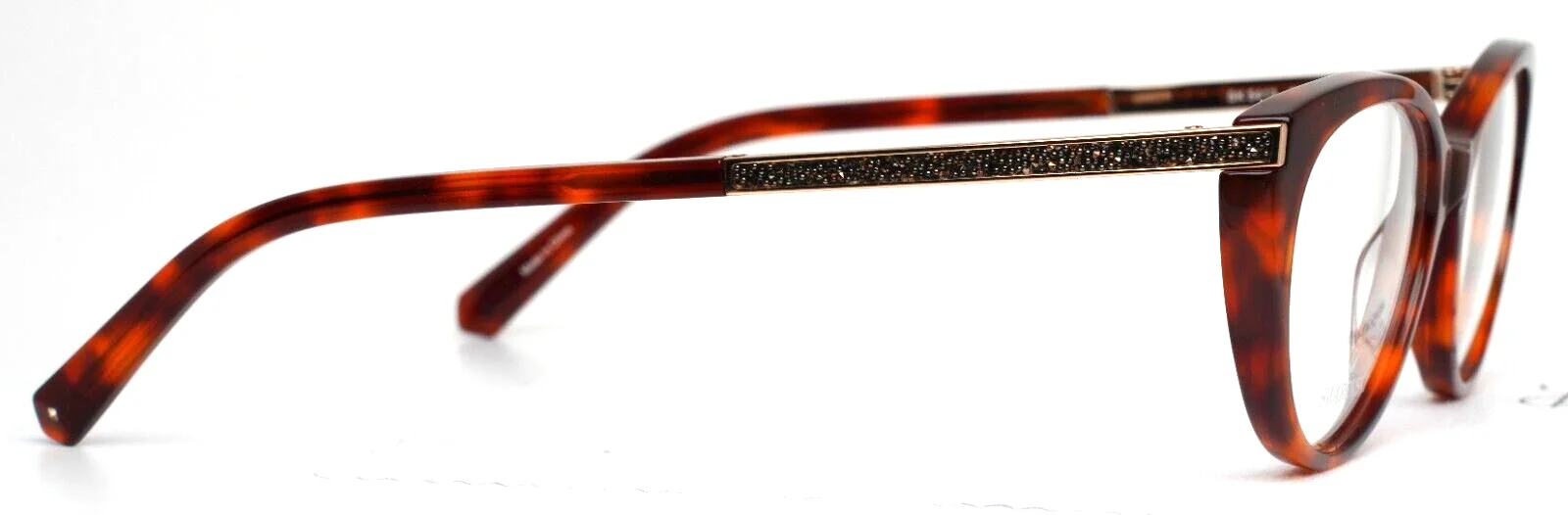 SWAROVSKI SK5413 052 Dark Havana Womens Teardrop Eyeglasses 51-16-145 B:39 4