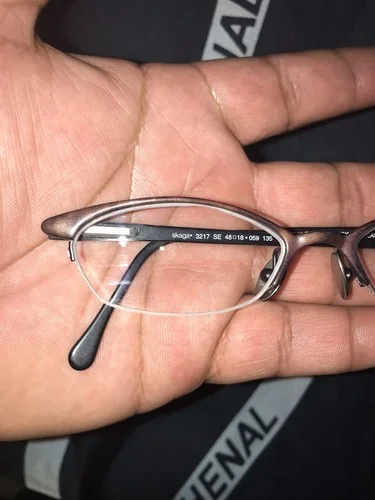 Swedish SKAGA Oval SE 48[]18- 135 3217 059 Eyeglass Frames Half Rim 3