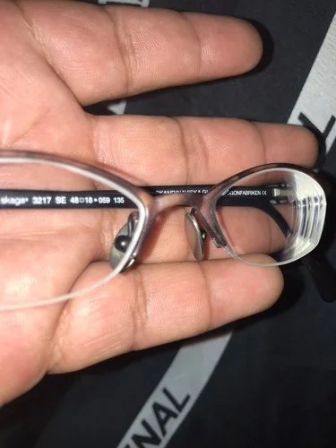 Swedish SKAGA Oval SE 48[]18- 135 3217 059 Eyeglass Frames Half Rim 4