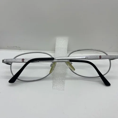 Swiss Army Matt Silver Oval Eyeglasses Frame. Please see pics for size @2 2