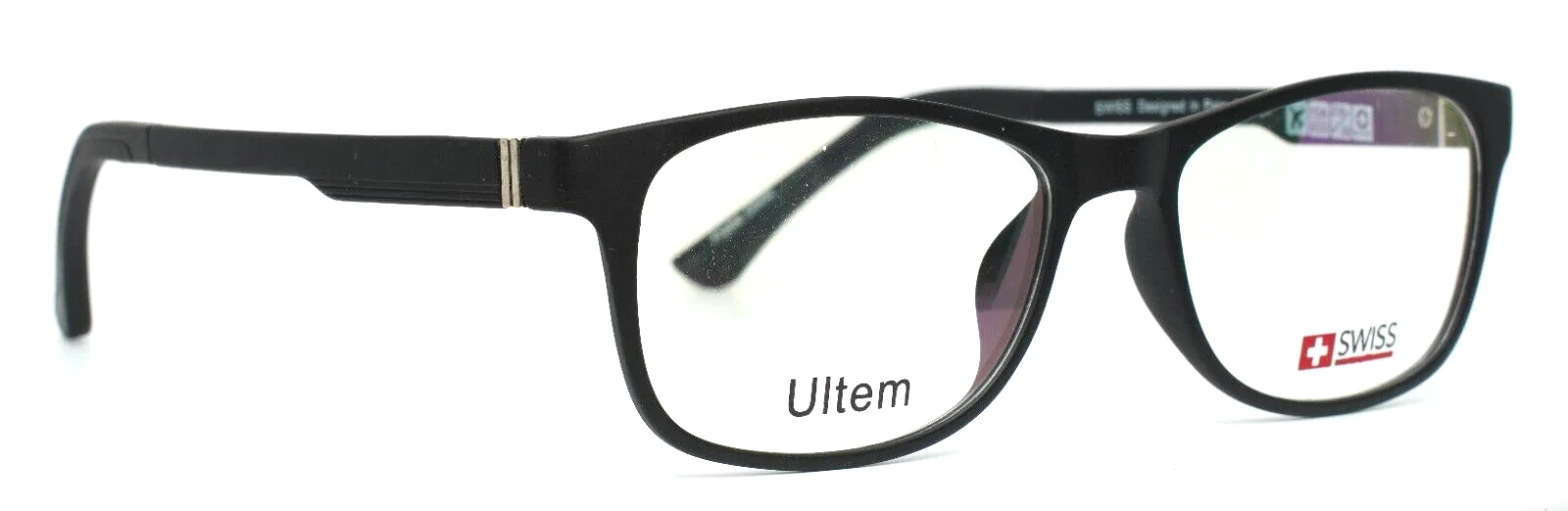 SWISS SWUL-16-05 Black Unisex Oval Full Rim Eyeglasses 54-18-140 B:30 3