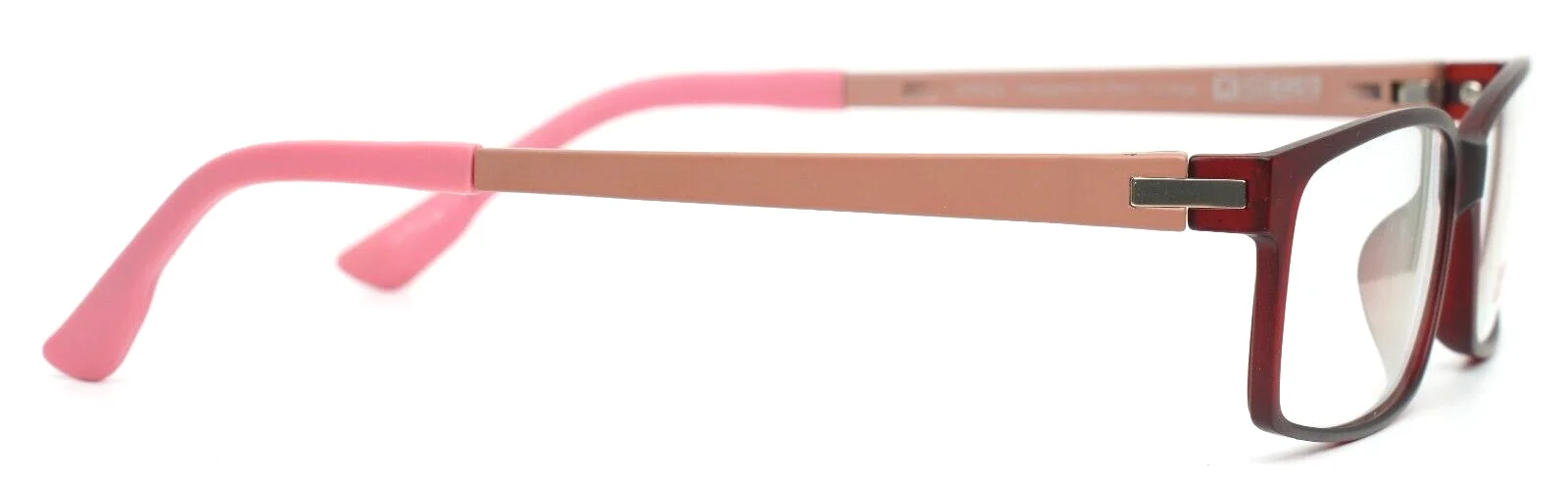 SWISS SWUL-16-17 Maroon Pink Womens Rectangle Full Rim Eyeglasses 55-15-135 B:30 4