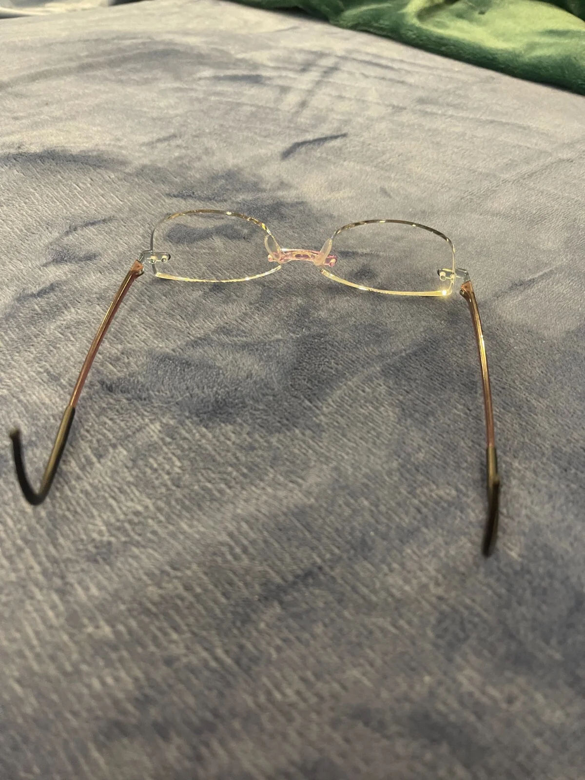 SWISSFLEX Eyeglasses Frames Rimless Violet Purple Lavender 4