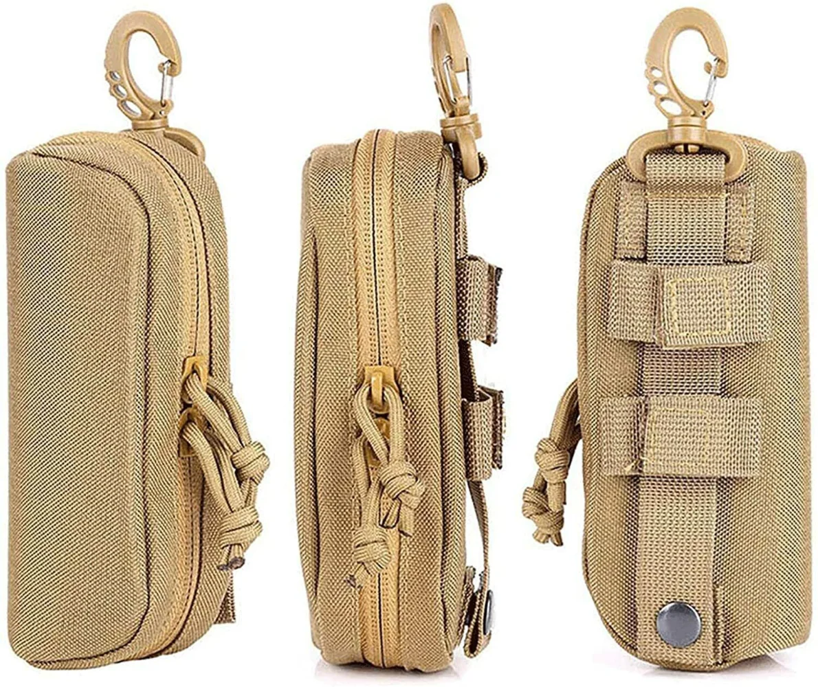 Tactical MOLLE Eyeglasses Case Eyewear Carry Sunglasses Pouch Riding Glasses Box 4