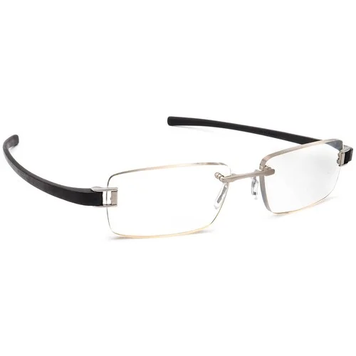 Tag Heuer Eyeglasses TH 7106 001 Oversized Gunmetal/Black Rimless 57[]18 135