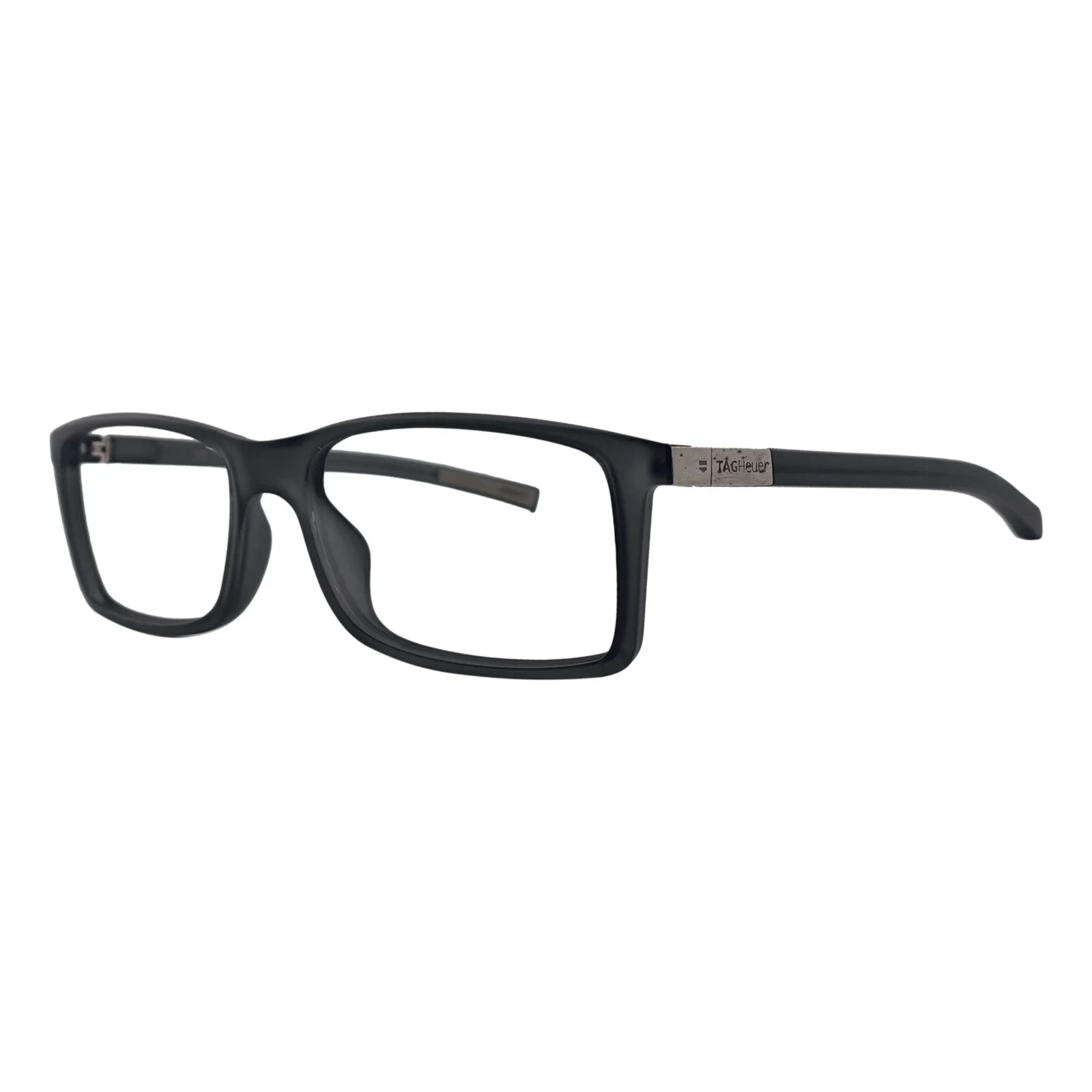 TAG Heuer TH 0511 Matte Black Eyeglasses Frames 57mm 16mm 140mm