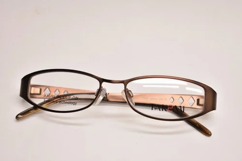 Tak2mi/Takumi EYE GLASSES FRAMES w/ Magnetic Clip-On Frame T9590 52-16-135-10