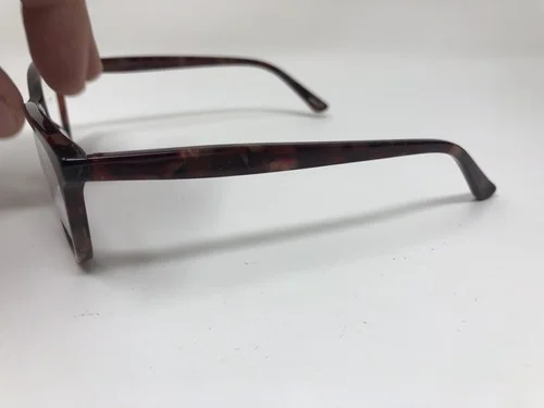 Taylor Madison Eyeglasses Frame TRACEY 675 52-16-135 Japan Burgundy Marble CH45 2