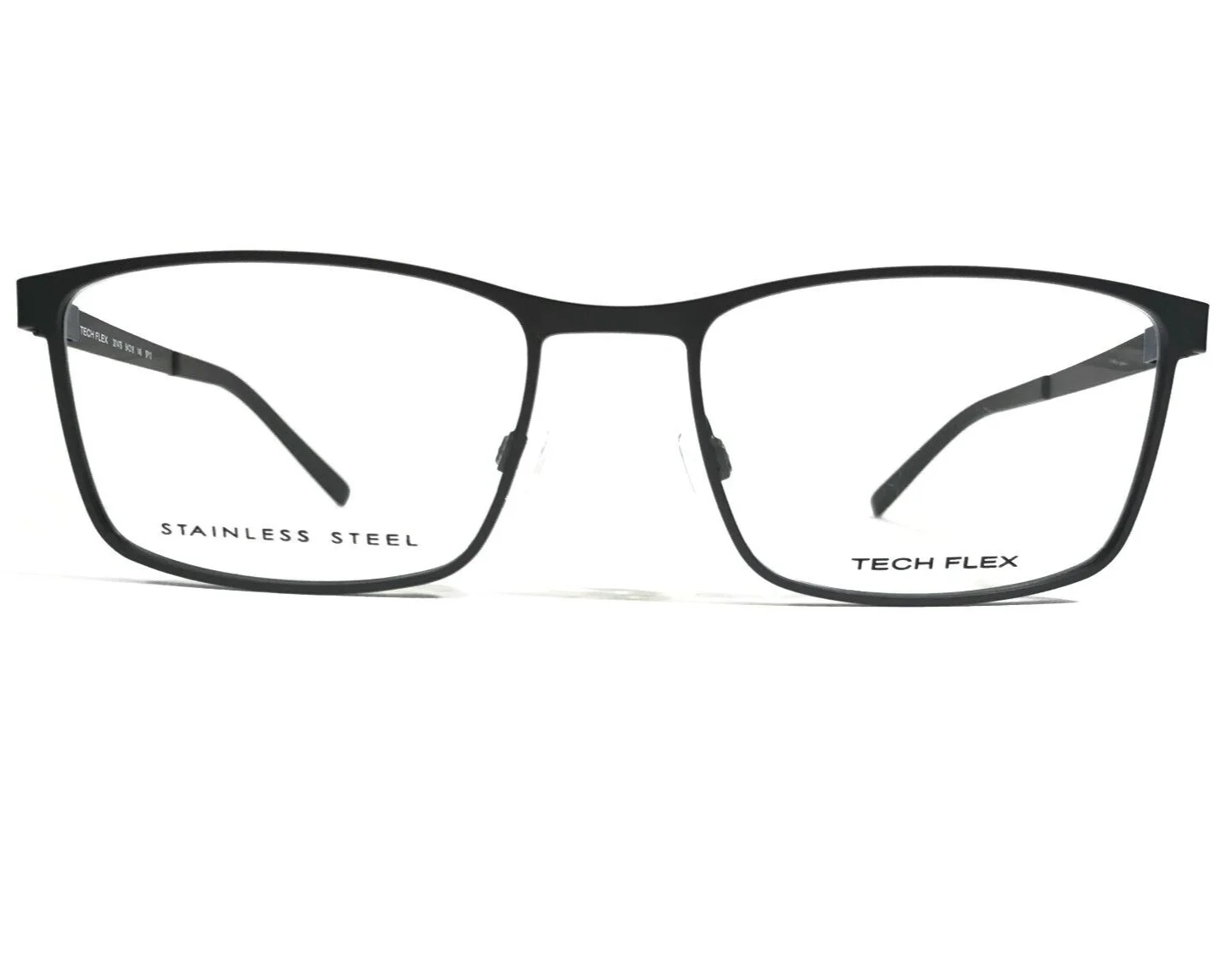 Tech Flex Eyeglasses Frames 30147S SP10 Grey Rectangular Full Rim 54-18-145