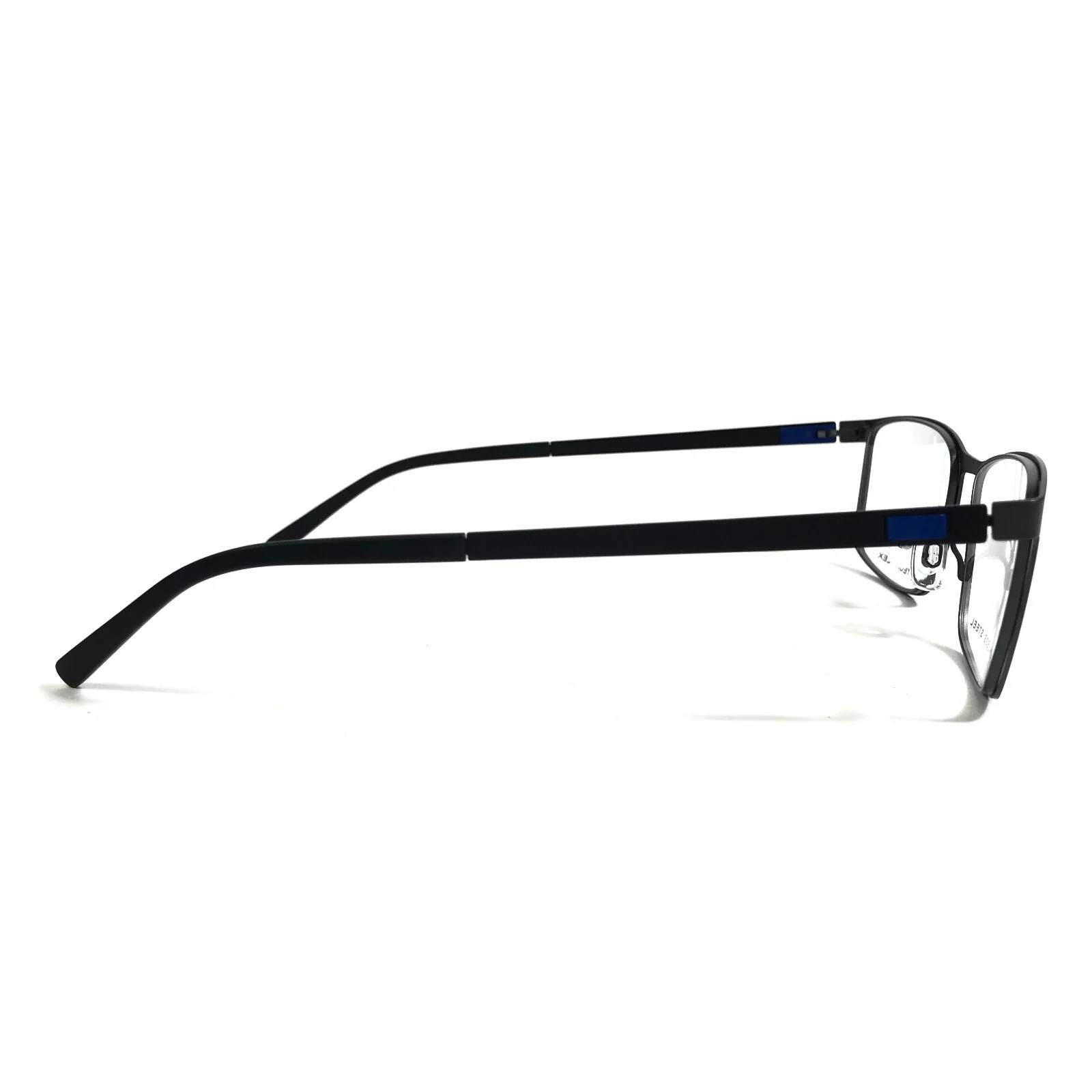 Tech Flex Eyeglasses Frames 30147S SP10 Grey Rectangular Full Rim 54-18-145 3