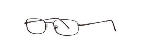 Tech Flex Titanium 1503 Brown Mens Eyeglass Frames 51-19-145 2
