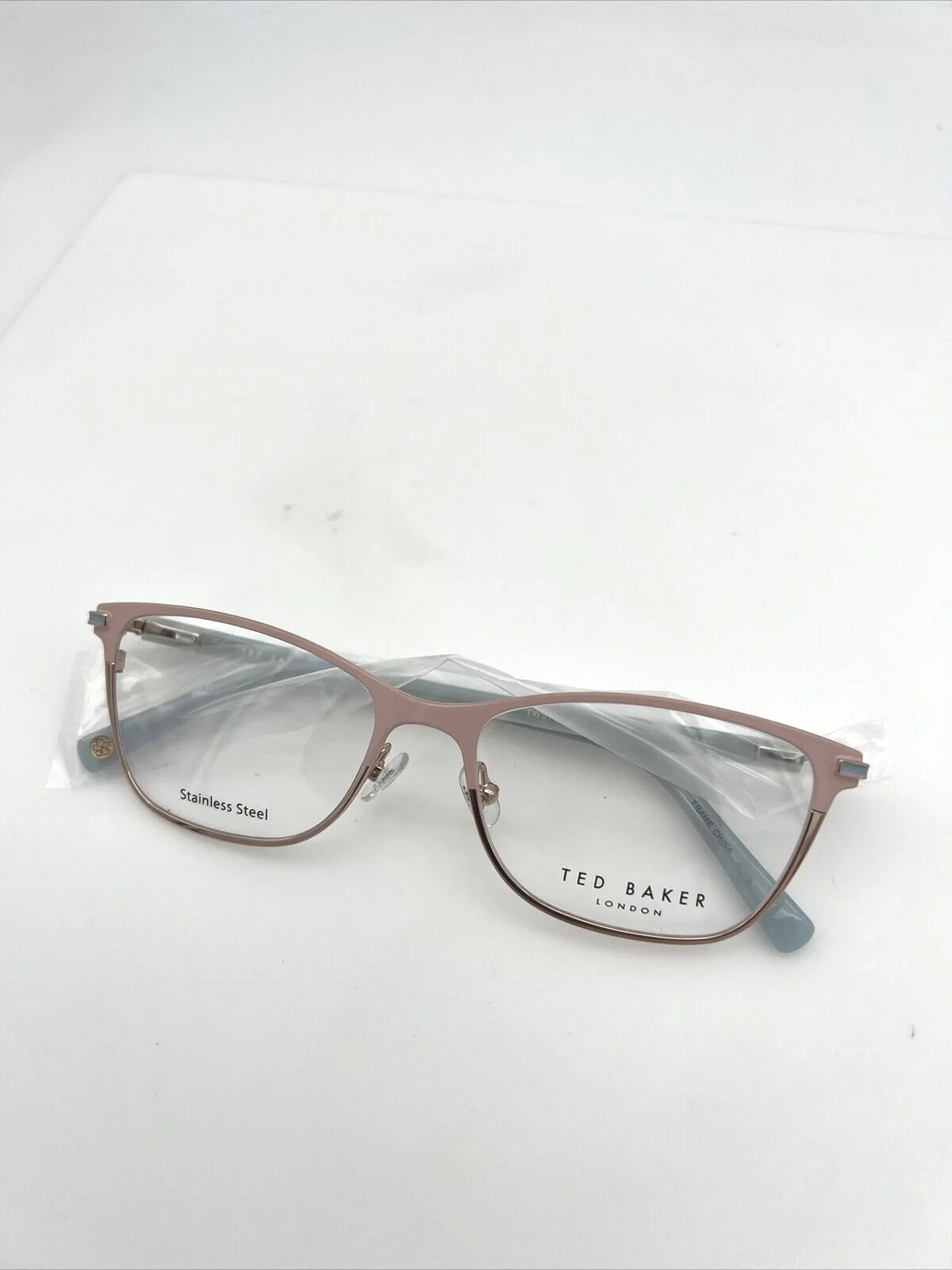Ted Baker London TW510 Designer Eyeglasses Frame 51-16-135 Blush/Rose Gold 2