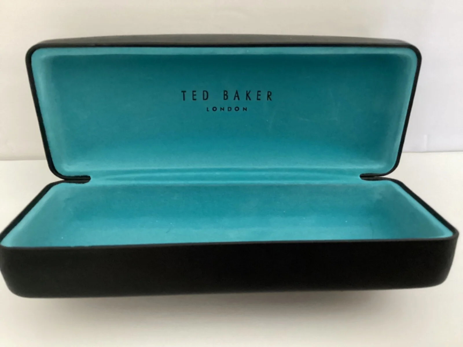 Ted Baker Sunglasses or Glasses Case Black and Folding Triangular With Cloth 2