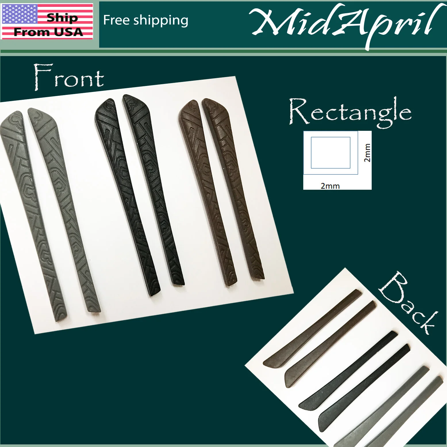 Temple End Tips repairs Eyeglasses Sunglasses spectacles Glasses round