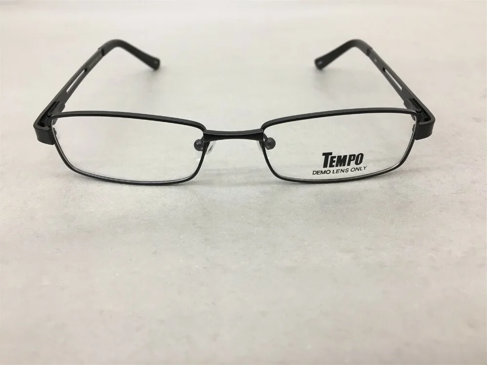 Tempo MM8009-4917, Black Eyeglass Frames (49-17-135) 2