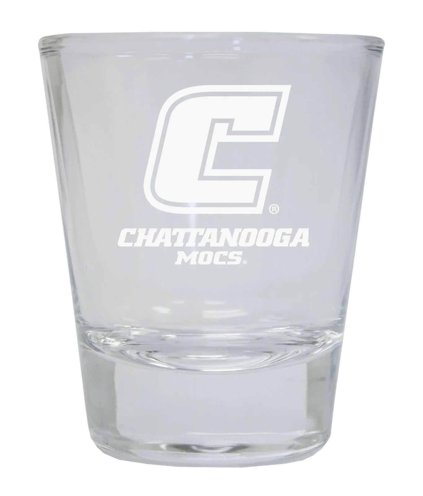 Tennessee Chattanooga Mocs Etched Logo Round Shot Glass Set