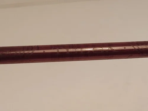 The Mayo Tulsa Hotel Vintage Glass Swizzle Stick Stirrer Barware Collectible 2