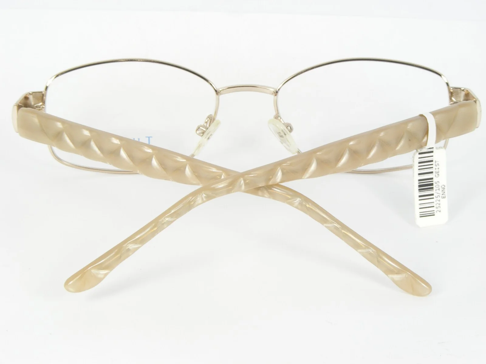 Thema Optical T-1271 C.1 PALE GOLD EYEGLASSES GLASSES METAL FRAME 52-18-135mm 3
