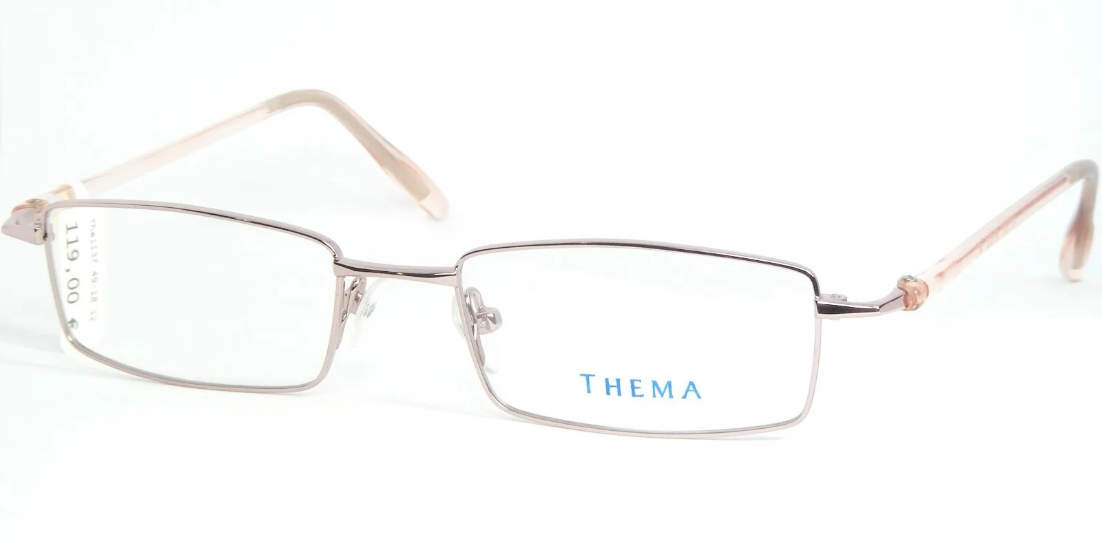 Thema T-1137/A C12 ROSE GOLD EYEGLASSES GLASSES METAL FRAME 49-18-140mm