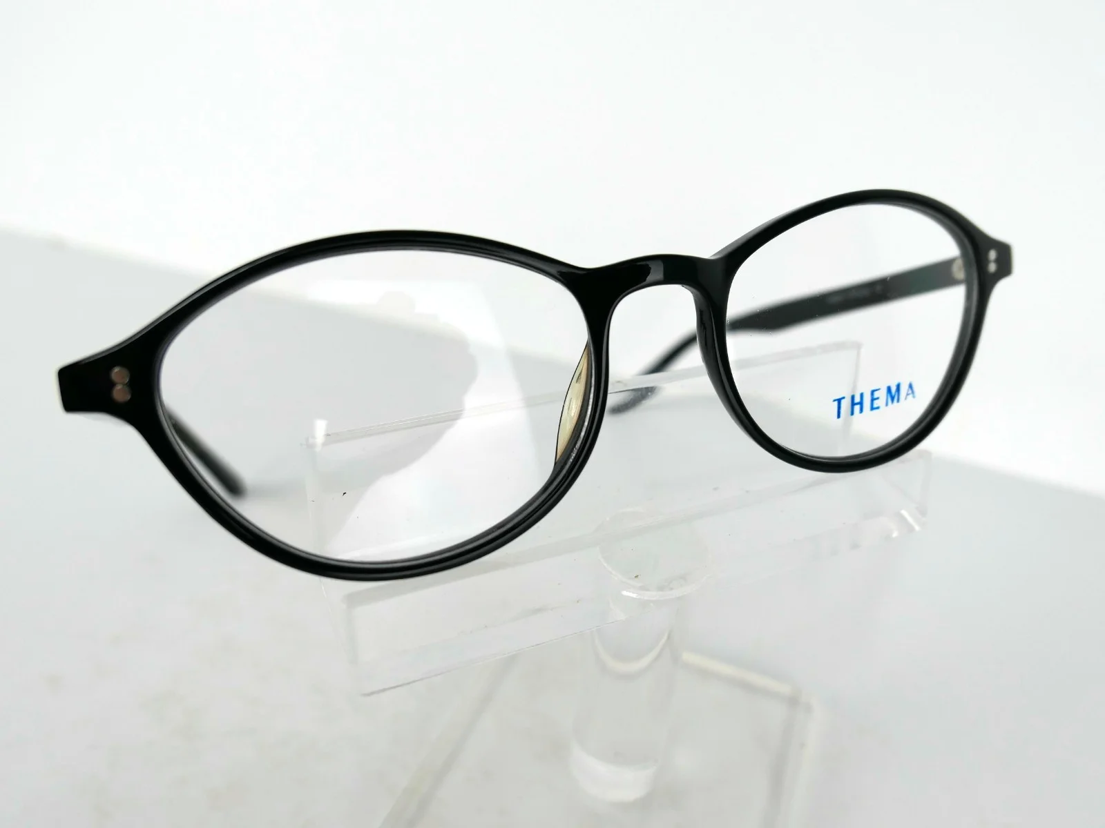 Thema T-136 (C02) Shiny Black 49 x 20 140 mm BUDGET Eyeglass Frames