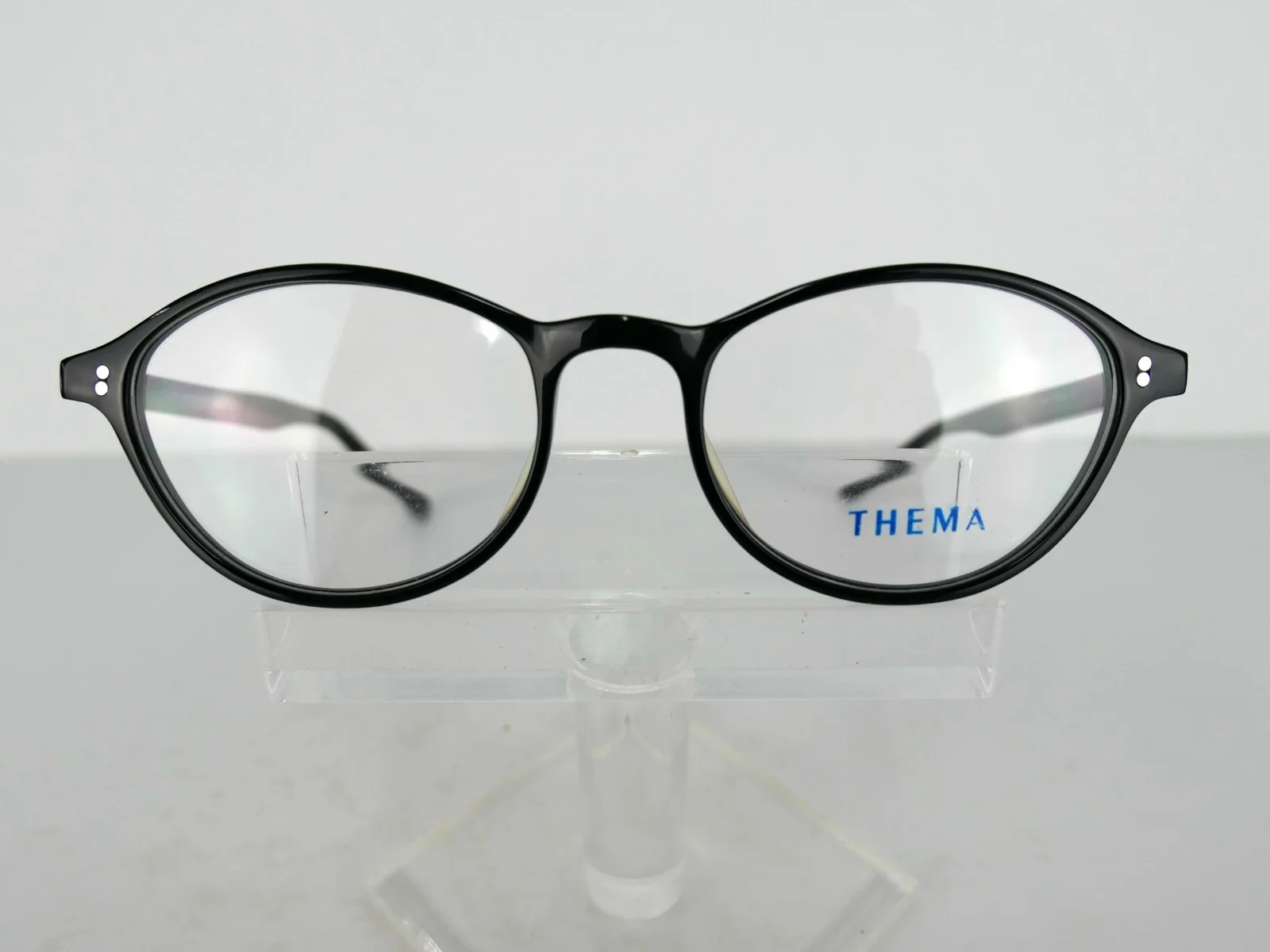 Thema T-136 (C02) Shiny Black 49 x 20 140 mm BUDGET Eyeglass Frames 3