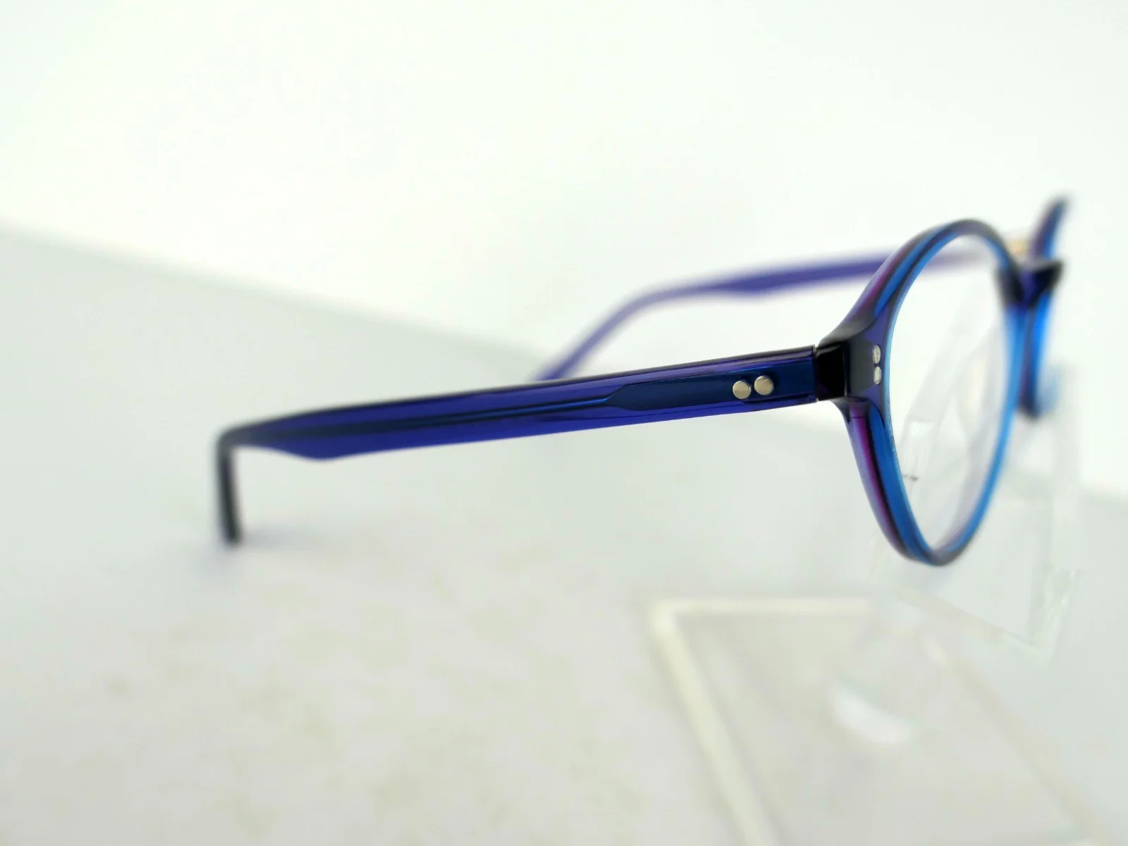 Thema T-136 (C04) Crystal Blue Purple 49 x 20 140 mm BUDGET Eyeglass Frames 2