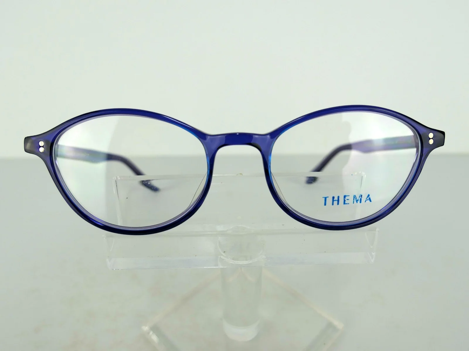 Thema T-136 (C04) Crystal Blue Purple 49 x 20 140 mm BUDGET Eyeglass Frames 3