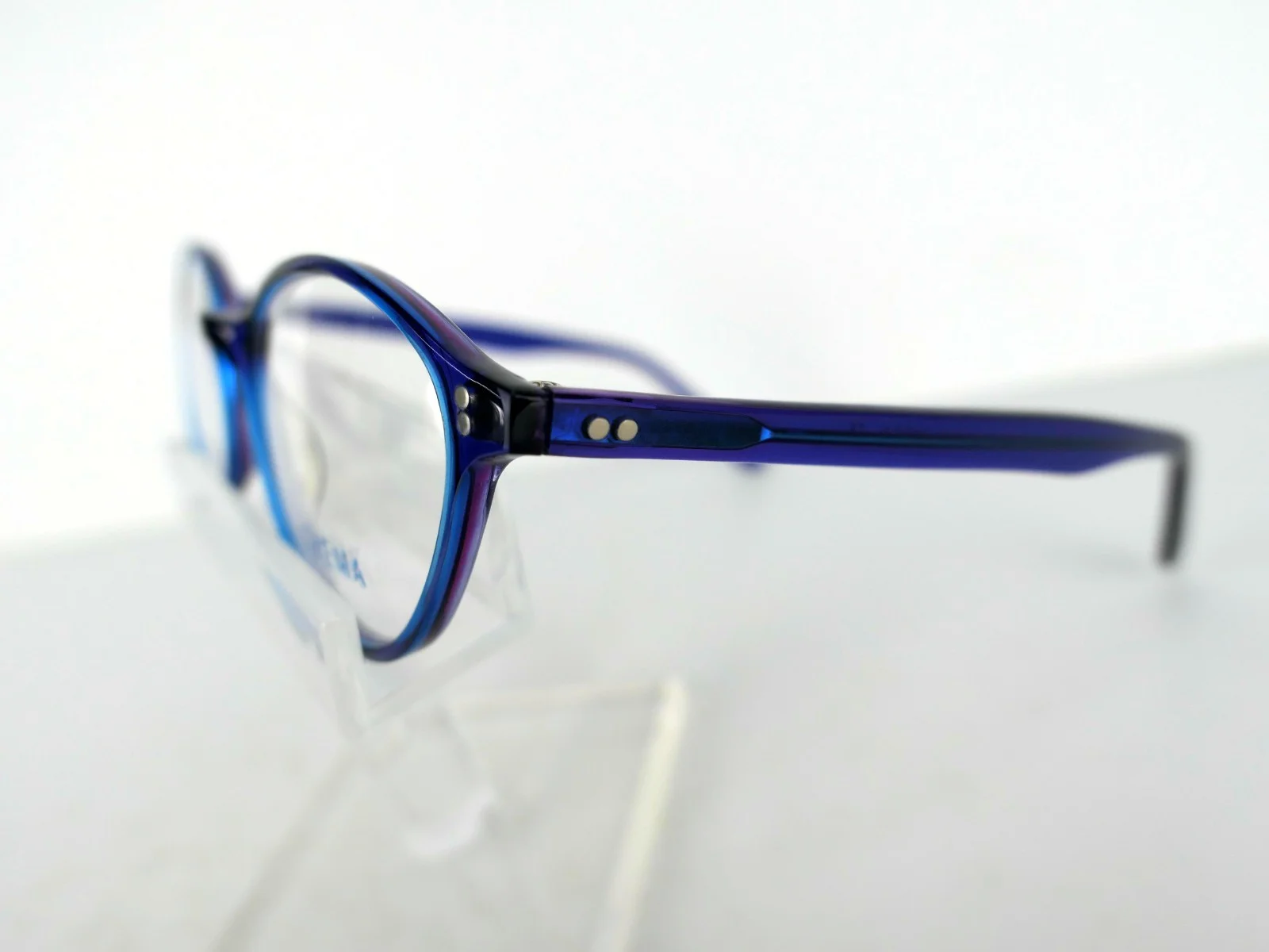 Thema T-136 (C04) Crystal Blue Purple 49 x 20 140 mm BUDGET Eyeglass Frames 4