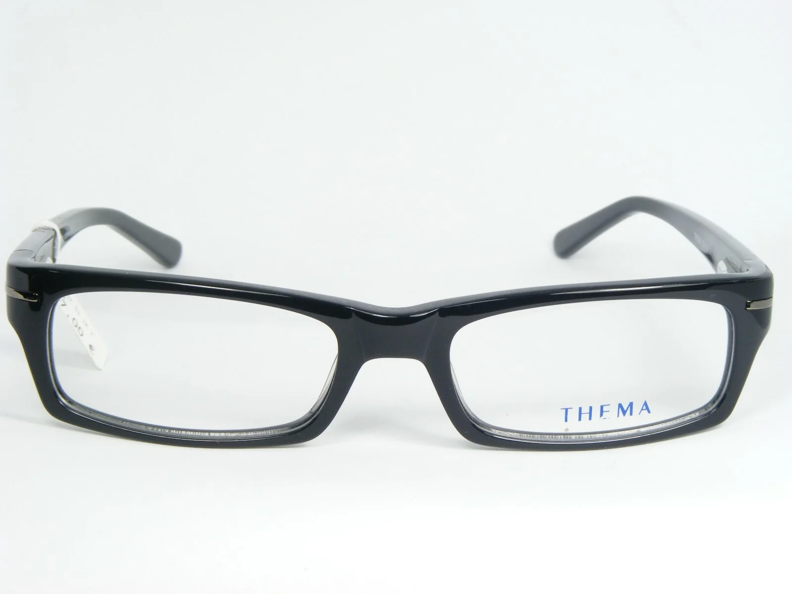 Thema T-157 C.2 SHINY BLACK EYEGLASSES GLASSES PLASTIC FRAME 51-18-130mm 2