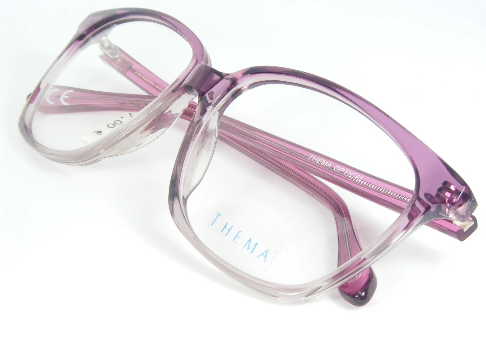 Thema T-220 12 PURPLE GRADIENT TRANSPARENT EYEGLASSES GLASSES FRAME 54-15-135mm 4