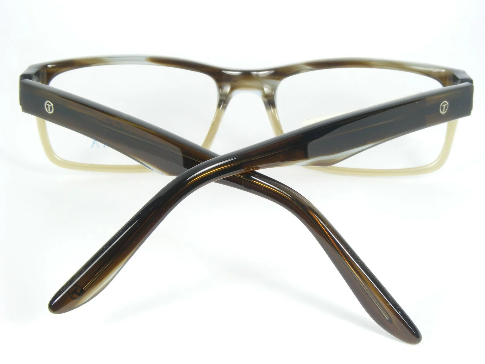 Thema T-223 C.6 OLIVE /BLUE /BROWN EYEGLASSES GLASSES PLASTIC FRAME 54-17-140mm 3