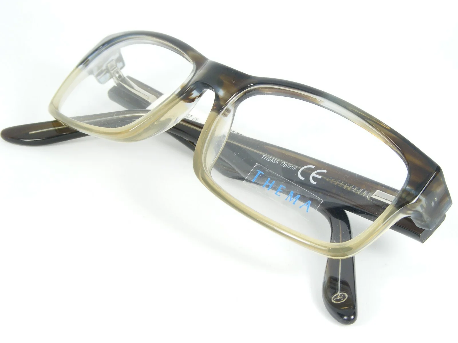 Thema T-223 C.6 OLIVE /BLUE /BROWN EYEGLASSES GLASSES PLASTIC FRAME 54-17-140mm 4