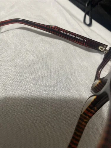 Theo belgium eyeglass frame brown with Black, RARE FIND! 2