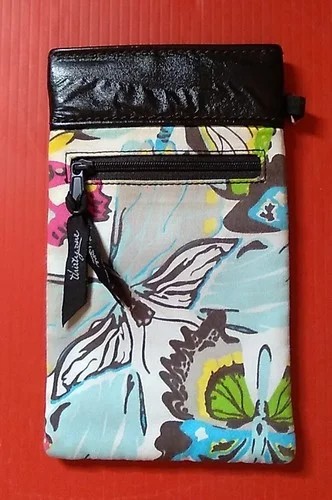 THIRTY ONE Multi-Color Pinch Top Eyeglass Wristlet Case (NO WRISTLET) Butterfly