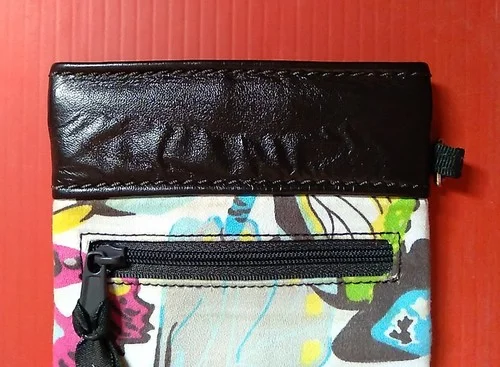 THIRTY ONE Multi-Color Pinch Top Eyeglass Wristlet Case (NO WRISTLET) Butterfly 4